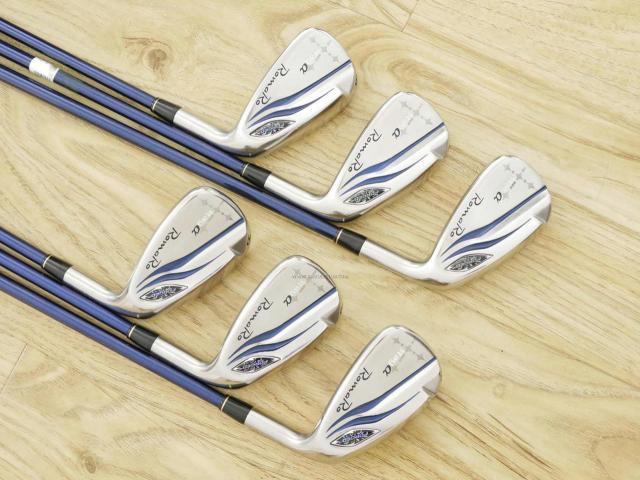 Iron set : Romaro : ชุดเหล็ก Romaro Ray Alpha Forged (ปี 2021 ใบใหญ่ ตีไกลกว่าปกติมาก) มีเหล็ก 6-Pw,Aw (6 ชิ้น) ก้านกราไฟต์ Flex R