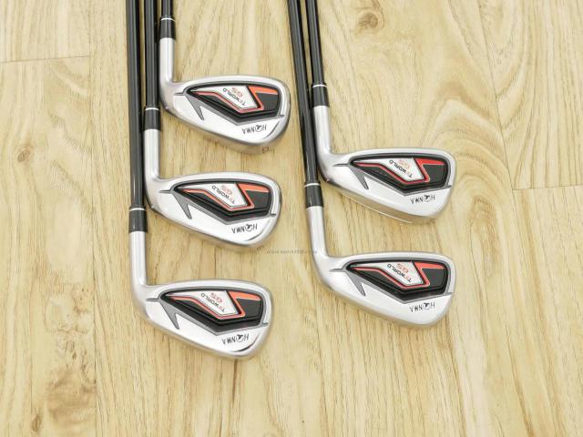 Iron set : Honma : ชุดเหล็ก Honma Tour World GS (ออกปี 2021 ใบใหญ่ ตีง่าย ไกล) มีเหล็ก 6-10 (5 ชิ้น) ก้านกราไฟต์ Honma Speedtuned 48 Flex SR