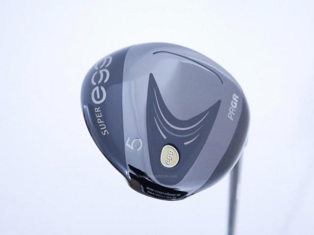 Fairway Wood : PRGR : หัวไม้ 5 PRGR Super Egg (รุ่นปี 2023 หน้าเด้งเกินกฏ COR 0.84 หายากมาก) Loft 19 ก้าน M-35 Flex R2