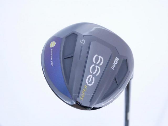 Fairway Wood : PRGR : หัวไม้ 5 PRGR Super Egg (รุ่นปี 2020 หน้าเด้งเกินกฏ COR 0.84 หายากมาก) Loft 17 ก้าน M-37 Flex R