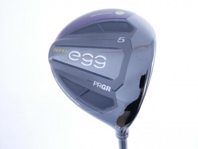 Fairway Wood : PRGR : หัวไม้ 5 PRGR Super Egg (รุ่นปี 2020 หน้าเด้งเกินกฏ COR 0.84 หายากมาก) Loft 17 ก้าน M-37 Flex R