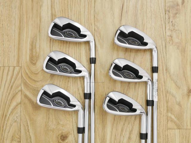 Iron set : Callaway : ชุดเหล็ก Callaway Collection (ตีง่าย ไกล Japan Spec) มีเหล็ก 5-Pw (6 ชิ้น) ก้านเหล็ก GS90 CPT S200