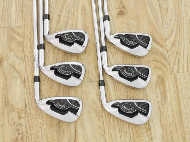 Iron set : Callaway : ชุดเหล็ก Callaway Collection (ตีง่าย ไกล Japan Spec) มีเหล็ก 5-Pw (6 ชิ้น) ก้านเหล็ก GS90 CPT S200