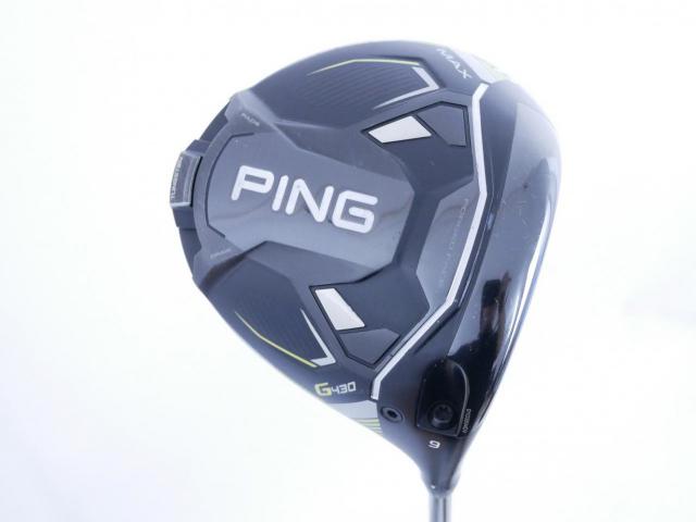 Driver : PING : ไดรเวอร์ Ping G430 Max (รุ่นปี 2023 Japan Spec) Loft 9 (ปรับได้) ก้าน Ping Tour 2.0 65 Flex S