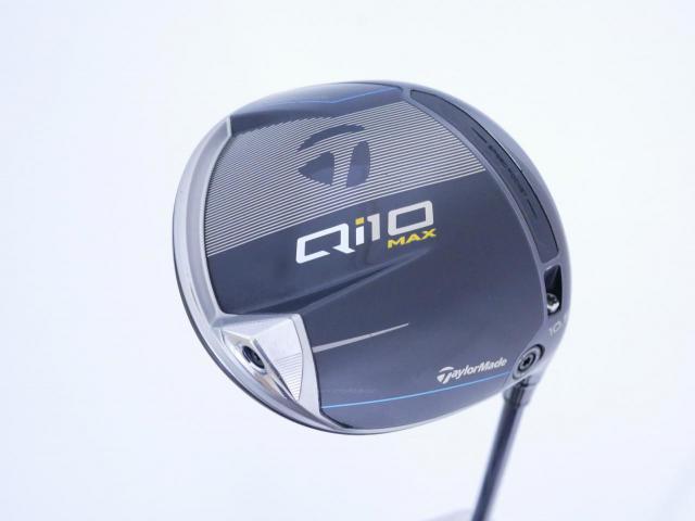 Driver : Taylormade : ไดรเวอร์ Taylormade Qi10 MAX (รุ่นใหม่ล่าสุด ออกปี 2024) Loft 10.5 (ปรับได้) ก้าน Mitsubishi Diamana TM50 Flex SR