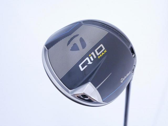 Driver : Taylormade : ไดรเวอร์ Taylormade Qi10 MAX (รุ่นใหม่ล่าสุด ออกปี 2024) Loft 10.5 (ปรับได้) ก้าน Mitsubishi Diamana TM50 Flex SR