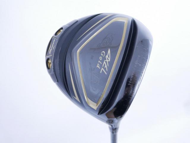 Driver : Tsuruya : Tsuruya AXEL Gold Premium III (รุ่นปี 2019 ตัวท๊อป หน้าเด้งสุดๆ COR 0.86 ของใหม่ 4 หมื่น) Loft 10.5 Flex R