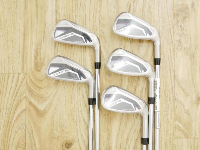 Iron set : Other Brand : **ของใหม่ ยังไม่แกะพลาสติก** ชุดเหล็ก Cobra Aerojet (ออกปี 2023 ตีง่าย ไกล) มีเหล็ก 6-Pw (5 ชิ้น) ก้านเหล็ก True Temper Elevate 95 Flex S