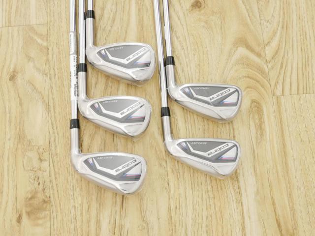 Iron set : Other Brand : **ของใหม่ ยังไม่แกะพลาสติก** ชุดเหล็ก Cobra Aerojet (ออกปี 2023 ตีง่าย ไกล) มีเหล็ก 6-Pw (5 ชิ้น) ก้านเหล็ก True Temper Elevate 95 Flex S