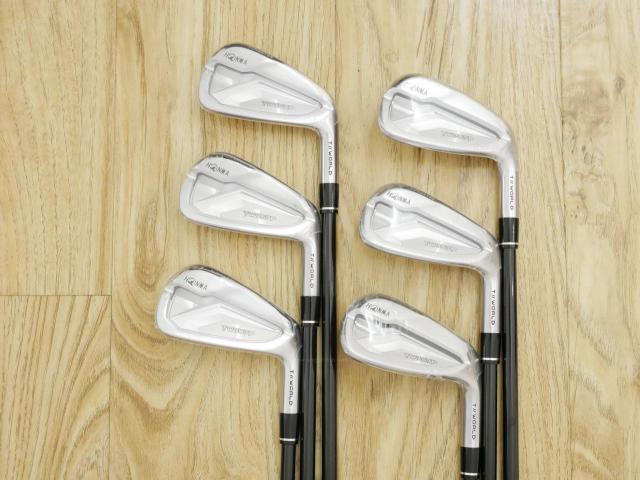 Iron set : Honma : **ของใหม่ ยังไม่แกะพลาสติก** ชุดเหล็ก Honma Tour World TW757P (ออกปี 2022) มีเหล็ก 5-Pw (6 ชิ้น) ก้านกราไฟต์ Honma Vizard 50 Flex R