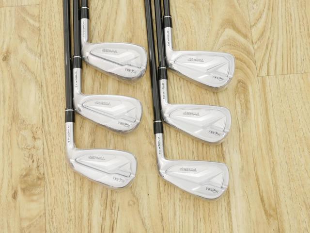 Iron set : Honma : **ของใหม่ ยังไม่แกะพลาสติก** ชุดเหล็ก Honma Tour World TW757P (ออกปี 2022) มีเหล็ก 5-Pw (6 ชิ้น) ก้านกราไฟต์ Honma Vizard 50 Flex R