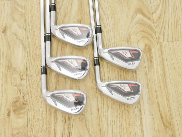 Iron set : Honma : **ของใหม่ ยังไม่แกะพลาสติก** ชุดเหล็ก Honma Tour World GS (ออกปี 2021 ใบใหญ่ ตีง่าย ไกล) มีเหล็ก 6-10 (5 ชิ้น) ก้านเหล็ก NS Pro ZELOS Flex S