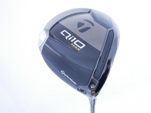 Driver : Taylormade : ไดรเวอร์ Taylormade Qi10 MAX (รุ่นใหม่ล่าสุด ออกปี 2024) Loft 12 (ปรับได้) ก้าน Mitsubishi Diamana TM50 Flex SR