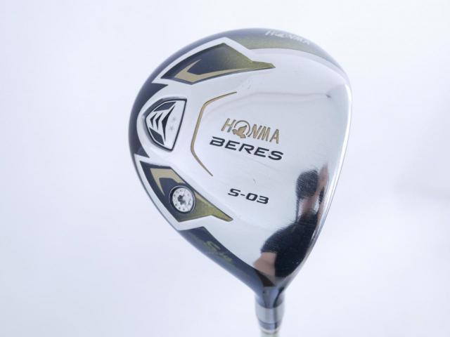 Fairway Wood : Honma : หัวไม้ 5 Honma Beres S-03 (ปี 2015) Loft 18 ก้าน ARMRQ 8 (49) FLex R (2 ดาว)