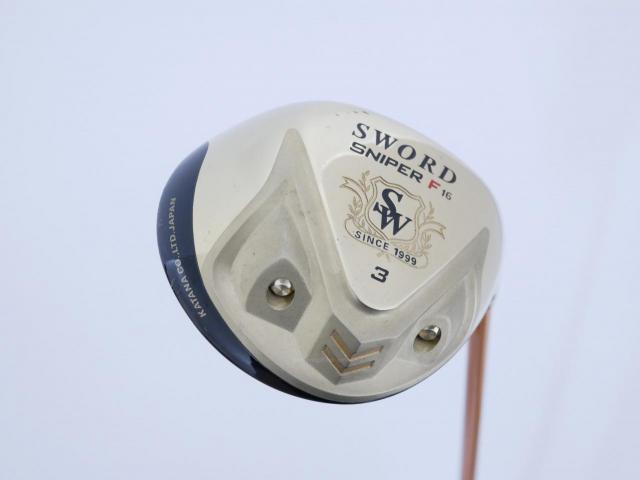 Fairway Wood : Katana : หัวไม้ 3 Katana Sniper F Loft 16 ก้าน Sword Tour AD Flex R