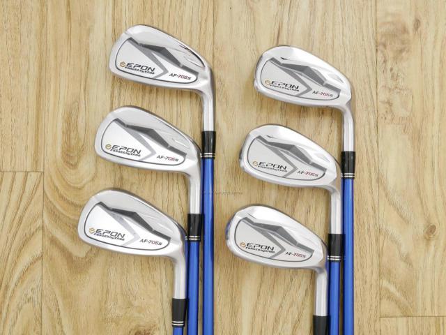 Iron set : Epon : ชุดเหล็ก EPON AF-706S Forged (รุ่นปี 2023 ใบใหญ่ ตีง่าย ไกล) มีเหล็ก 6-Pw,Tw (6 ชิ้น) สุดยอดก้าน Waccine GR560 Flex SR