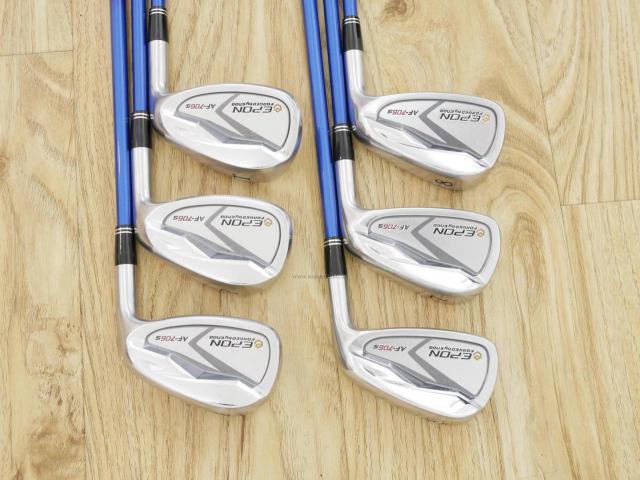 Iron set : Epon : ชุดเหล็ก EPON AF-706S Forged (รุ่นปี 2023 ใบใหญ่ ตีง่าย ไกล) มีเหล็ก 6-Pw,Tw (6 ชิ้น) สุดยอดก้าน Waccine GR560 Flex SR