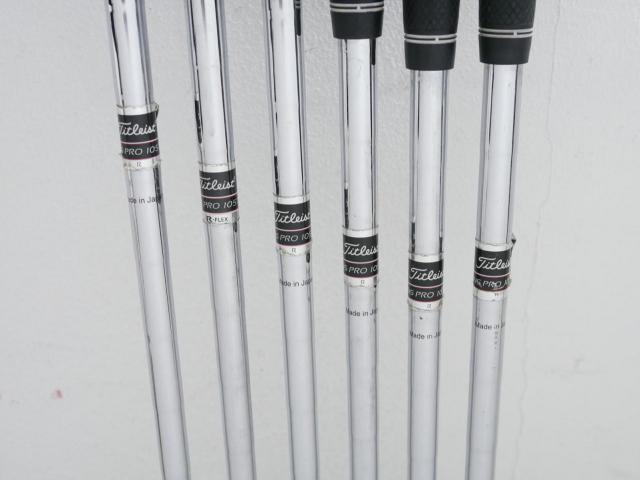 Iron set : Titleist : ชุดเหล็ก Titleist AP1 710 มีเหล็ก 5-Pw (6 ชิ้น) ก้านเหล็ก NS Pro 1050 Flex R