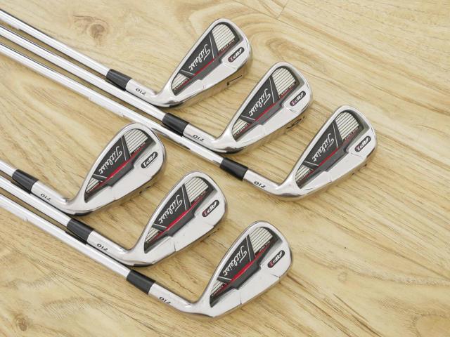 Iron set : Titleist : ชุดเหล็ก Titleist AP1 710 มีเหล็ก 5-Pw (6 ชิ้น) ก้านเหล็ก NS Pro 1050 Flex R