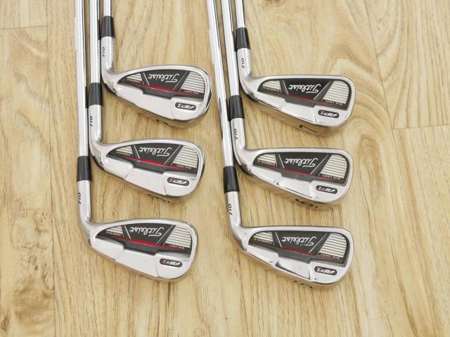 Iron set : Titleist : ชุดเหล็ก Titleist AP1 710 มีเหล็ก 5-Pw (6 ชิ้น) ก้านเหล็ก NS Pro 1050 Flex R