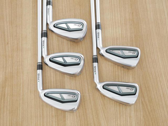 Iron set : Ping : ชุดเหล็ก Ping G730 (รุ่นล่าสุด ปี 2024 Japan Spec. ใบใหญ่ ง่ายที่สุด ไกลที่สุดของ Ping) มีเหล็ก 6-Pw (5 ชิ้น) ก้านกราไฟต์ Fujikura HL35 Flex R2