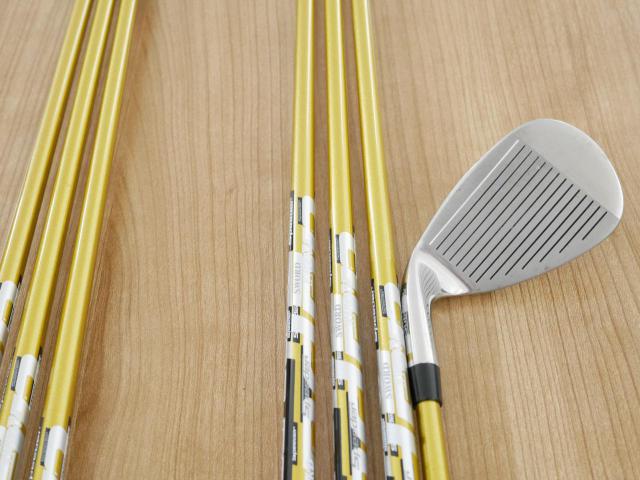 Iron set : Katana : ชุดเหล็ก Katana Sword ATC-589a (หน้าเด้ง) มีเหล็ก 6-Pw,Aw,Sw (7 ชิ้น) ก้านกราไฟต์ Fujikura Speeder 589 Flex R