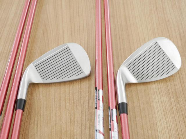 Iron set : Katana : ชุดเหล็ก Katana Sword Izu Max MT (หน้าเด้ง) มีเหล็ก 6-Pw,Sw (6 ชิ้น) ก้านกราไฟต์ Speeder 589 Flex SR