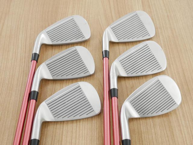 Iron set : Katana : ชุดเหล็ก Katana Sword Izu Max MT (หน้าเด้ง) มีเหล็ก 6-Pw,Sw (6 ชิ้น) ก้านกราไฟต์ Speeder 589 Flex SR