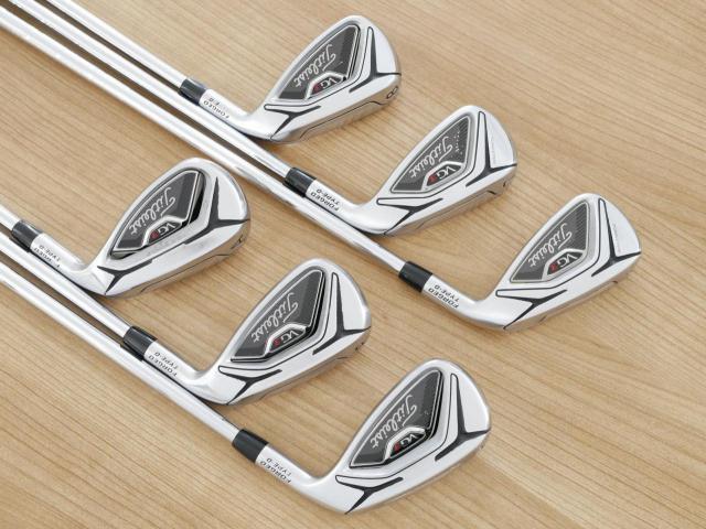 Iron set : Titleist : ชุดเหล็ก Titleist VG3 Type D Forged (รุ่นปี 2019 Japan Spec. ตีง่ายและไกลที่สุดของ Titleist) มีเหล็ก 6-Pw,Aw (6 ชิ้น) ก้านเหล็ก NS Pro 950 Flex S