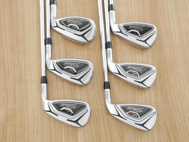 Iron set : Titleist : ชุดเหล็ก Titleist VG3 Type D Forged (รุ่นปี 2019 Japan Spec. ตีง่ายและไกลที่สุดของ Titleist) มีเหล็ก 6-Pw,Aw (6 ชิ้น) ก้านเหล็ก NS Pro 950 Flex S