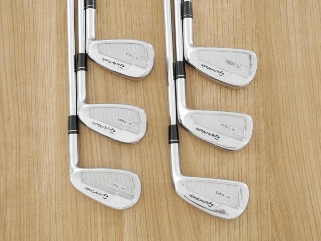 Iron set : Taylormade : ชุดเหล็ก Taylormade P760 Forged (ปี 2018 นุ่ม แน่น) มีเหล็ก 5-Pw (6 ชิ้น) ก้านเหล็ก NS Pro Modus 105 Flex S