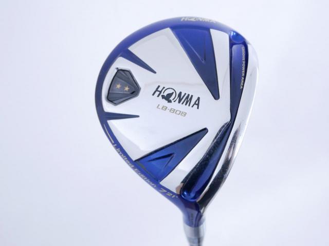 Fairway Wood : Honma : หัวไม้ 7 Honma LB-808 Limited Edition Loft 21 ก้าน Honma LB-2000 AQ8 Flex SR (2 ดาว)