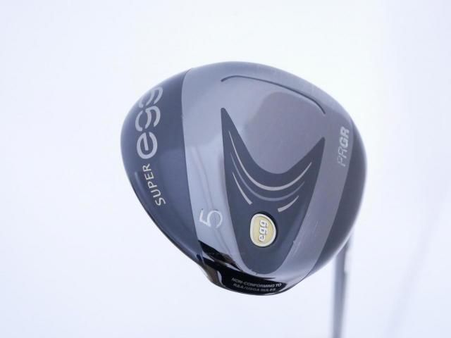 Fairway Wood : PRGR : หัวไม้ 5 PRGR Super Egg (รุ่นปี 2023 หน้าเด้งเกินกฏ COR 0.84 หายากมาก) Loft 19 ก้าน M-37 Flex R