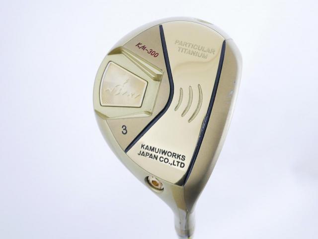 Fairway Wood : Kamui : หัวไม้ 3 Kamuiworks KM-300 (หน้าเด้ง มีสปริงข้างใน หายากมาก) Loft 15 ก้าน Fujikura Double Kick Flex R