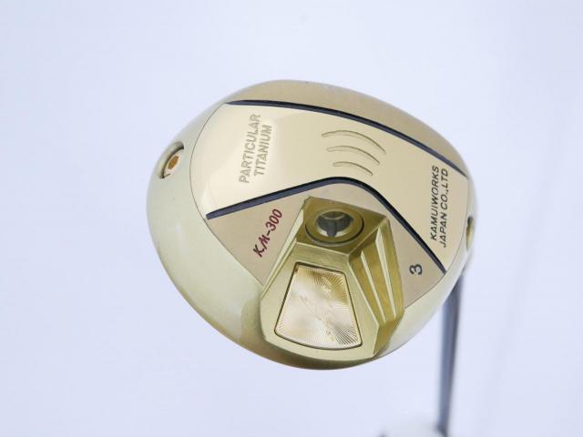 Fairway Wood : Kamui : หัวไม้ 3 Kamuiworks KM-300 (หน้าเด้ง มีสปริงข้างใน หายากมาก) Loft 15 ก้าน Fujikura Double Kick Flex R