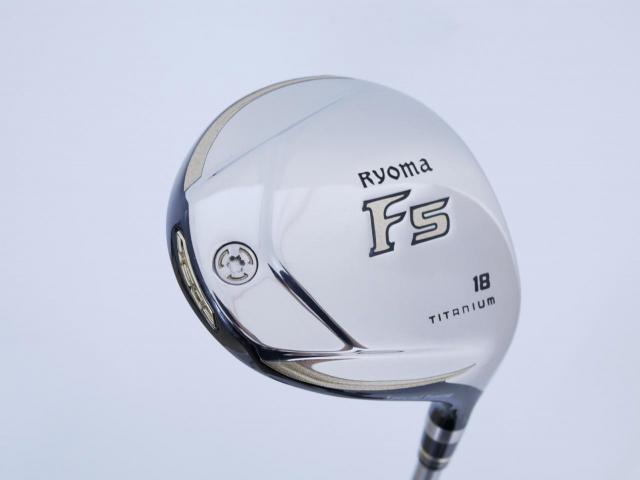 Fairway Wood : Other Brand : หัวไม้ 5 Ryoma F Titanium Special Tunning (ปี 2020 หน้าเด้งเกินกฏ ไกลมากๆ) Loft 18 ก้าน Ryoma Beyond Power Flex ∞