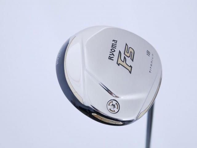 Fairway Wood : Other Brand : หัวไม้ 5 Ryoma F Titanium (รุ่นปี 2019 ไกลมากๆ) Loft 18 ก้าน Tour AD RF2 Flex SR