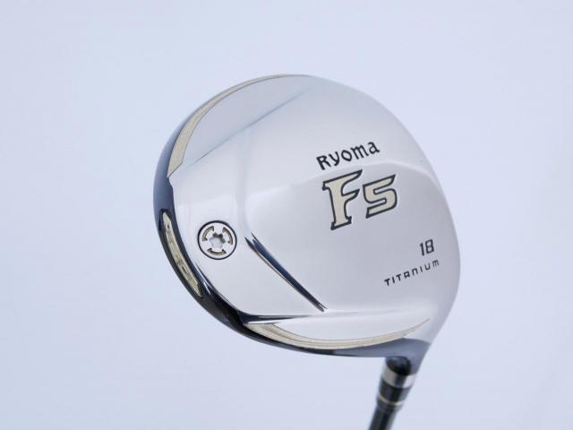 Fairway Wood : Other Brand : หัวไม้ 5 Ryoma F Titanium (รุ่นปี 2019 ไกลมากๆ) Loft 18 ก้าน Tour AD RF2 Flex R