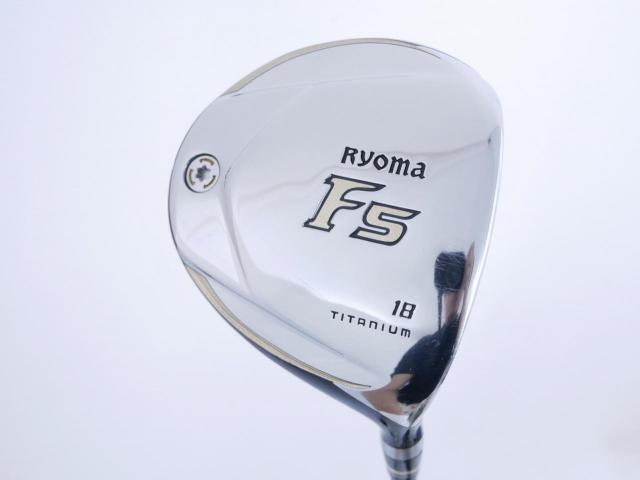 Fairway Wood : Other Brand : หัวไม้ 5 Ryoma F Titanium (รุ่นปี 2019 ไกลมากๆ) Loft 18 ก้าน Tour AD RF2 Flex SR