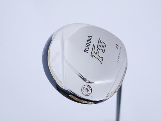 Fairway Wood : Other Brand : หัวไม้ 5 Ryoma F Titanium (รุ่นปี 2019 ไกลมากๆ) Loft 18 ก้าน Tour AD RF2 Flex R