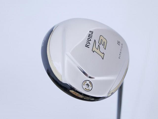 Fairway Wood : Other Brand : หัวไม้ 3 Ryoma F Titanium (รุ่นปี 2019 ไกลมากๆ) Loft 15 ก้าน Tour AD RF2 Flex R2