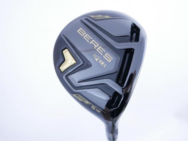 Fairway Wood : Honma : หัวไม้ 5 Honma Beres Black (รุ่นปี 2023) Loft 18 ก้าน Honma ARMRQ MX Flex S