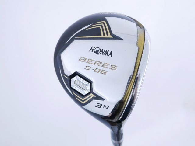 Fairway Wood : Honma : หัวไม้ 3 Honma Beres S-06 (ปี 2019) Loft 15 ก้าน ARMRQ X (47) Flex S (2 ดาว)