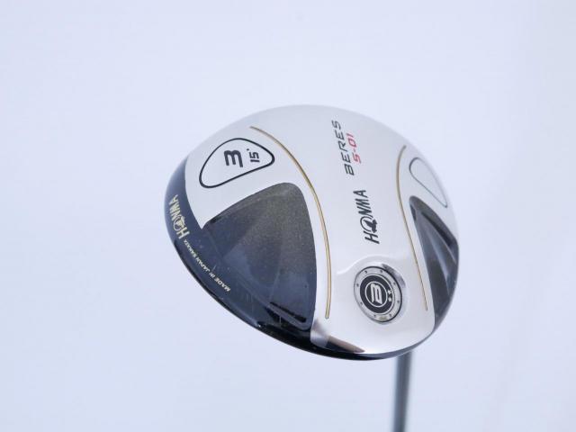 Fairway Wood : Honma : หัวไม้ 3 Honma Beres S-01 Loft 15 ก้าน ARMRQ 6 (49) Flex R (2 ดาว)