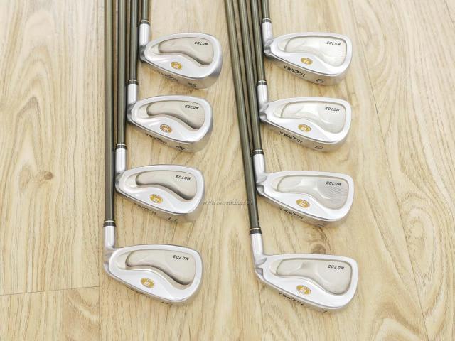 Iron set : Honma : ชุดเหล็ก Honma Beres MG703 (หน้าเด้ง) มีเหล็ก 6-11,Aw,Sw (8 ชิ้น เทียบเท่า 5-Pw,Aw,Sw) ก้าน ARMRQ UD49 Flex R (2 ดาว)