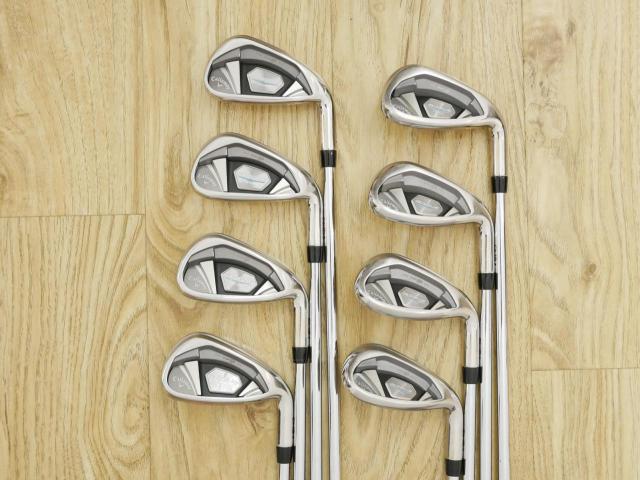 Iron set : Callaway : ชุดเหล็ก Callaway Rogue Star CF18 (ออกปี 2018 ตีง่าย ไกลมากๆ) มีเหล็ก 6-Pw,Aw,Gw,Sw (8 ชิ้น) ก้านเหล็ก NS Pro ZELOS 7 Flex S