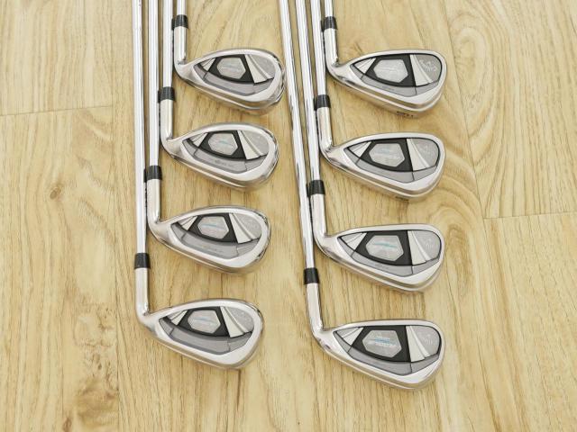 Iron set : Callaway : ชุดเหล็ก Callaway Rogue Star CF18 (ออกปี 2018 ตีง่าย ไกลมากๆ) มีเหล็ก 6-Pw,Aw,Gw,Sw (8 ชิ้น) ก้านเหล็ก NS Pro ZELOS 7 Flex S