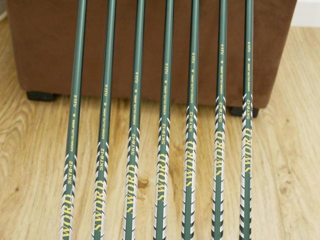 Iron set : Katana : ชุดเหล็กกระเทย Katana Snipe Iron LX-9 มีเหล็ก 4-Pw (7 ชิ้น) ก้านกราไฟต์ Flex R