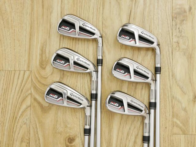 Iron set : Taylormade : ชุดเหล็ก Taylormade M6 (ออกปี 2019 Japan Spec) มีเหล็ก 5-Pw (6 ชิ้น) ก้านกราไฟต์ Mitsubishi FUBUKI TM6 Flex S