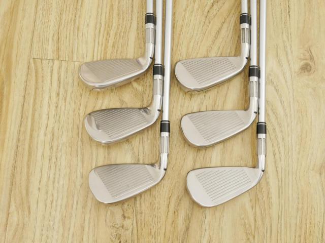 Iron set : Taylormade : ชุดเหล็ก Taylormade M6 (ออกปี 2019 Japan Spec) มีเหล็ก 5-Pw (6 ชิ้น) ก้านกราไฟต์ Mitsubishi FUBUKI TM6 Flex S